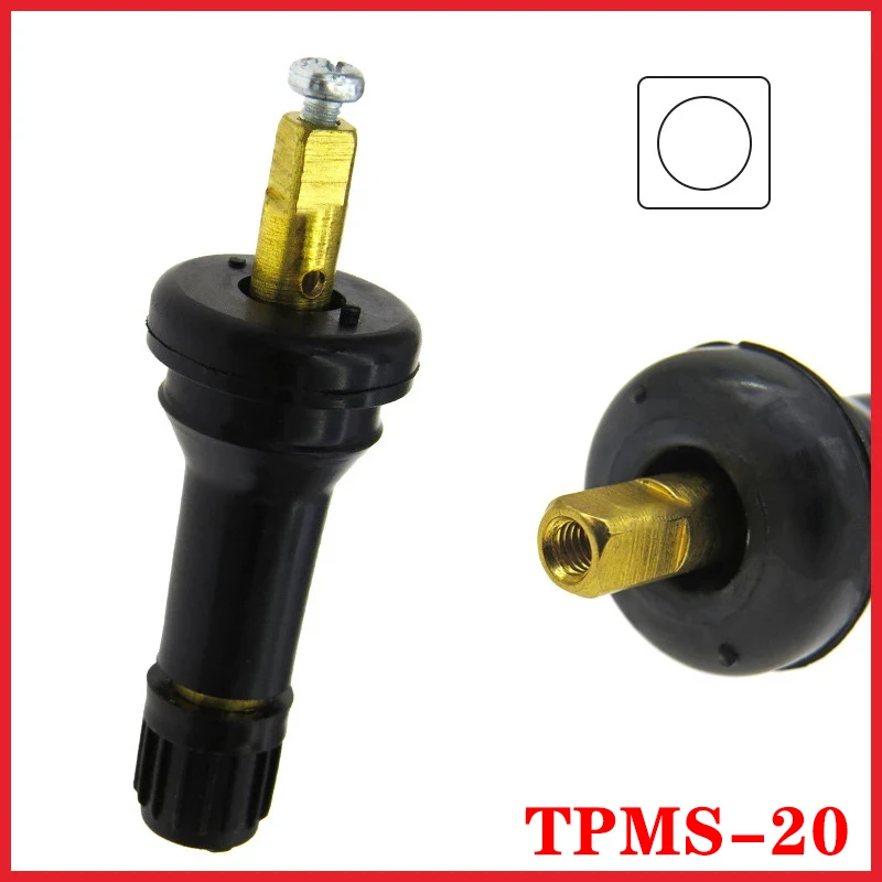 TPMS 20 Tire Valve For Nissan Lotto Kia Chevrolet RAM Jeep Aluminum