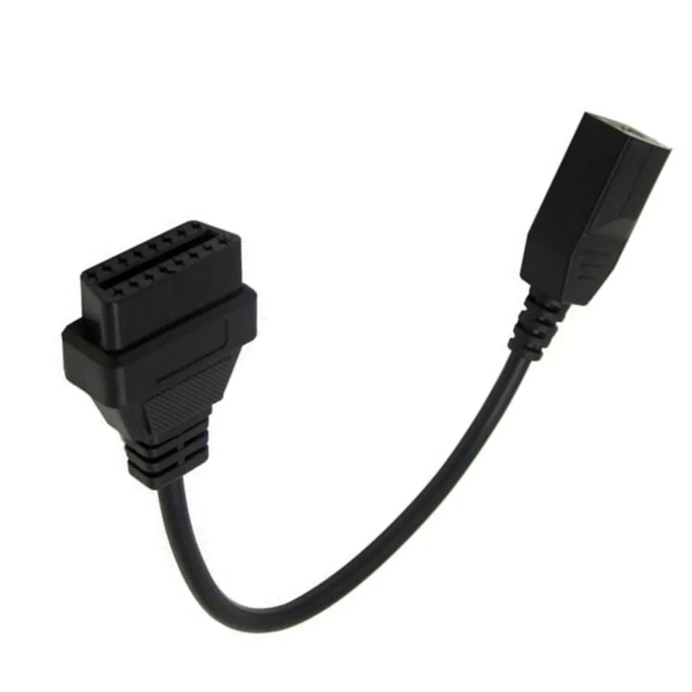 1 шт. Автомобильный Кабель-адаптер OBD Женская соединительная линия OBD2 16Pin адаптер для Honda 3 Pin диагностический кабель Высокое качество