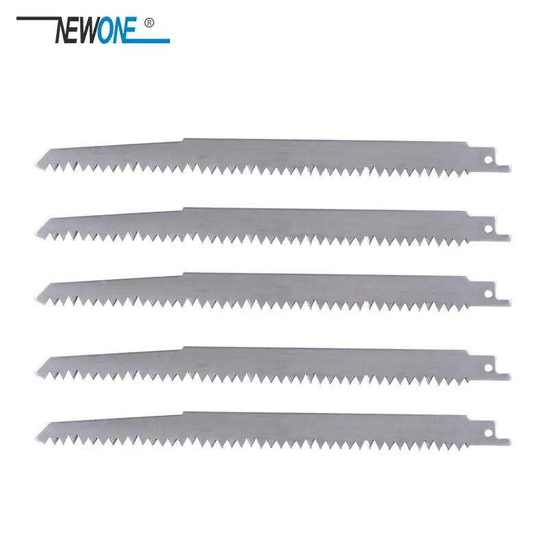 Baratos Cuchillas de Sierra Grande de acero inoxidable 240mm multicorte para madera, carne congelada, hueso en Sierra alternante accesorios de herramientas eléctricas