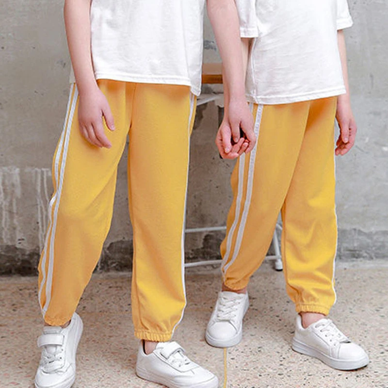 boys yellow sweatpants