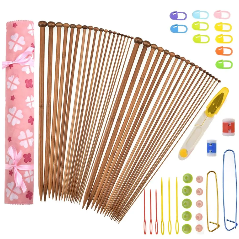 

Sweater Knitting Needles Set Kit Beginner Professional Sweater Crochet Needles Set DIY Weave Tool Crochet Punch Needle