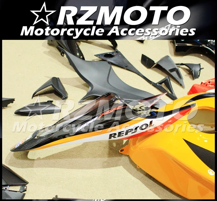 Мотоциклетный обтекатель abs комплект для HONDA CBR600RR F5 2007-2008 год корпусные детали moldStore № 0676