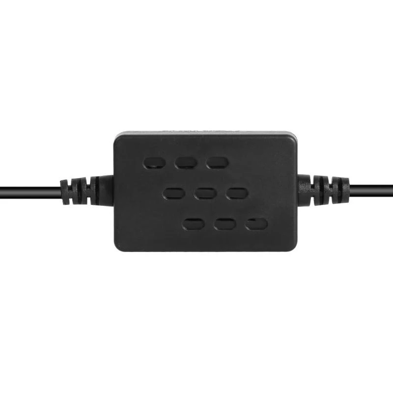 3 м Мини Usb жесткий проводной Автомобильный Кабель питания 12 В до 5 В инвертор конвертер правый угол для Dvr рекордер камера Gps