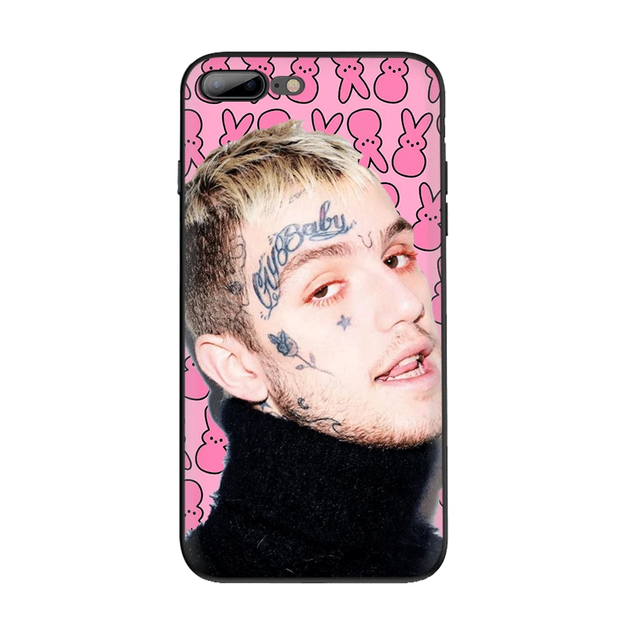 Чехол для мобильного телефона iPhone 11 Pro X XS Max XR 6 6s 7 8 Plus 5 5S SE чехол Lil Peep Bo роскошный