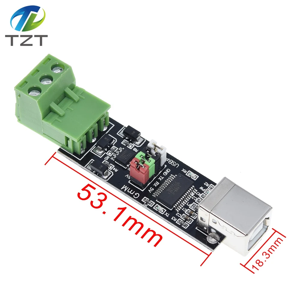 Двойная защита от USB к модулю 485 чип FT232 TTL/RS485 двойная функция 2 0 TTL RS485