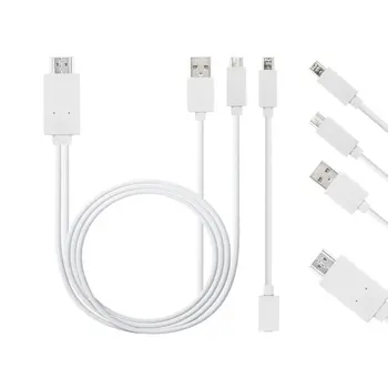 

Universal Android Phone MHL Micro USB to HDMI 1080P HD TV Cable Adapter