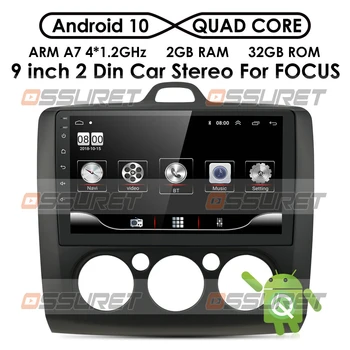 

Android 10 2Din GPS Multimedia Player Car Radio for Ford Focus EXI MT 2 3 Mk2 Mk3 2004 2005 2006 2007 2008 -2011 Wifi 4g SWC USB