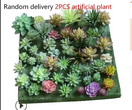 Креативная настенная ваза для украшения дома, искусственные цветы, вазы, сплошной цвет, железный держатель для растений, горшок, корзина, современный бонсай - Цвет: Random delivery 2PCS