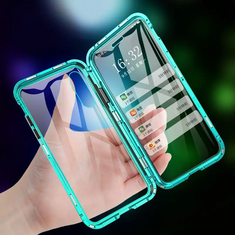 

360 Magnetic Adsorption Metal Case For Huawei P30PRO P30 P20PRO P20 MATE20PRO MATE20 NOVA5PRO NOVA5 Magnet Cover Case