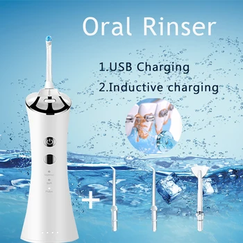 

Oral irrigator dental USB irrigator portable for teeth cleaner water flosser Dental Water Jet 150ML Water tank dental Irrigator5