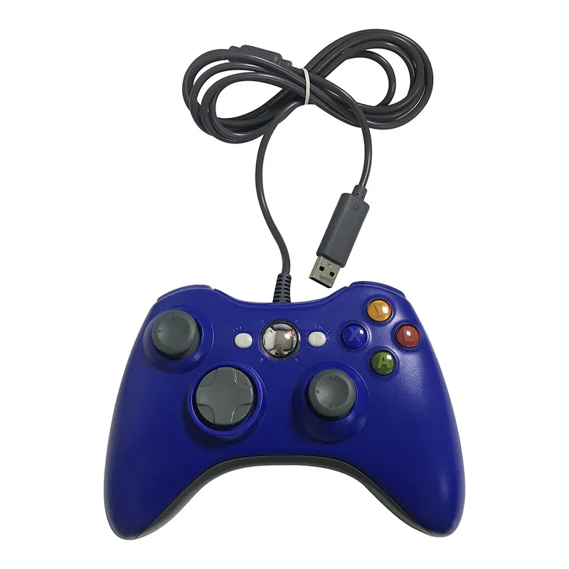 USB проводной геймпад для Xbox 360 контроллер Джойстик для официальный Microsoft PC контроллер для Windows 7 8 10 геймпад