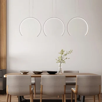 

Fashionable, simple, personalized and creative corner less round Chandelier