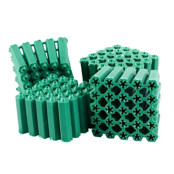 

Mounting screws green 6 mm non-slip plastic dowel 100 pieces