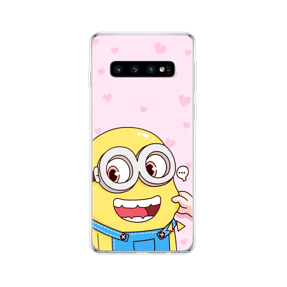 Чехол для samsung Galaxy S10 S10+ бампер силиконовый чехол из ТПУ для samsung S10 Plus copas G975F S 10 SM-G973F s10 e fundas cute - Цвет: 34509