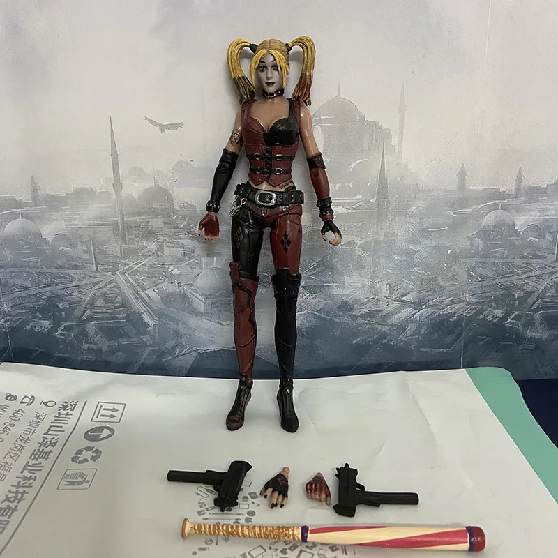 Suicide Squad Harley Quinn SHF Figure Toys Set Joker PVC