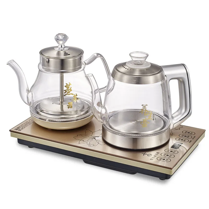 1350W Automatic on The Kettle Steaming Teapot Electric Kettle Waterless Column Bottom Into The Kettle Electric Kettle Tea