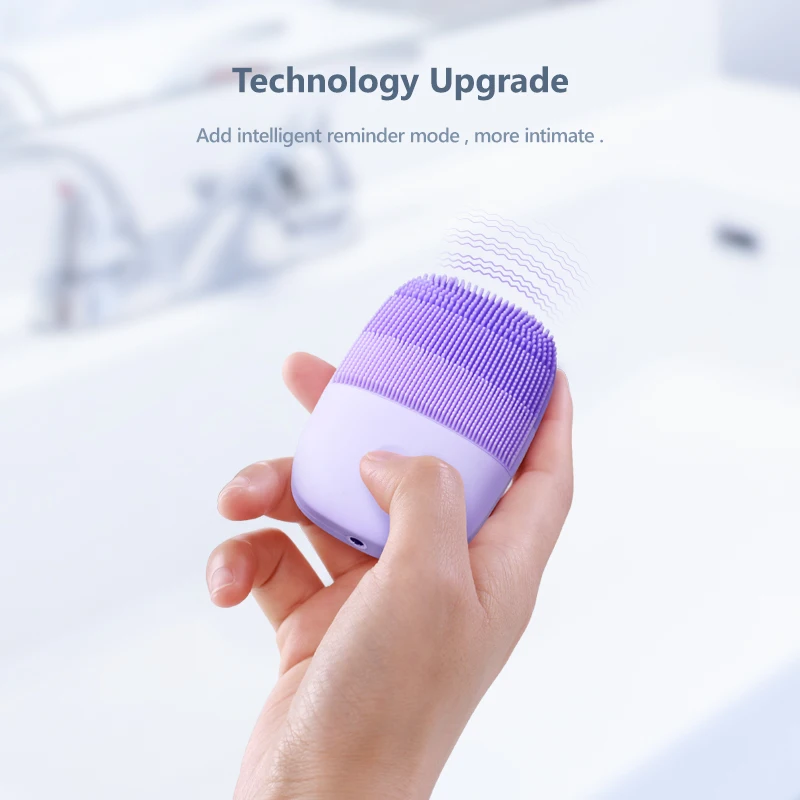 Xiaomi Mijia Inface Очищающая щетка для лица Обновление версии Электрический Sonic зубная щётка уход за кожей лица Глубокая чистка кистей IPX7 Водонепроницаемый 5 режимов