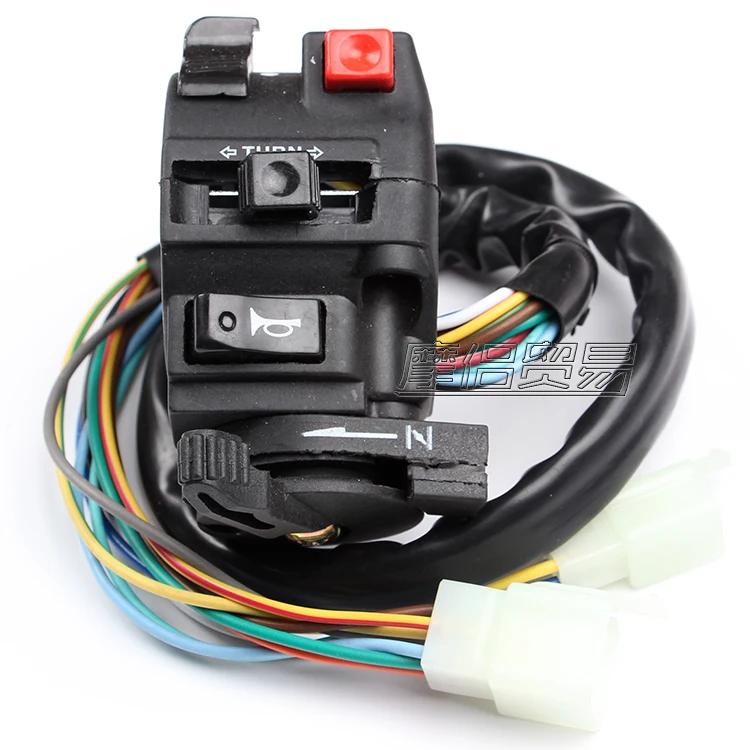 22mm Motorcycle Switches Motorbike Horn Button Turn Signal Electric Fog