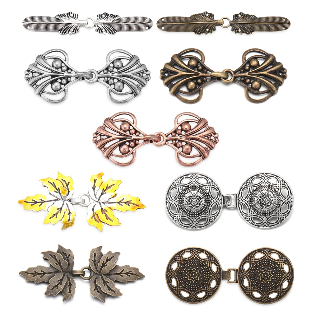 2 Clips Pour Cardigan Ou écharpe - Attaches Métalliques Réutilisables Pour Pull, Robe, Châle Ou Gilet - Style Vintage