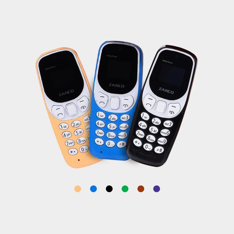 Мини 2G BabyFone World's Small Fone коллекция Bluetooth 3 0 Contact 500 запись звонков мобильный телефон