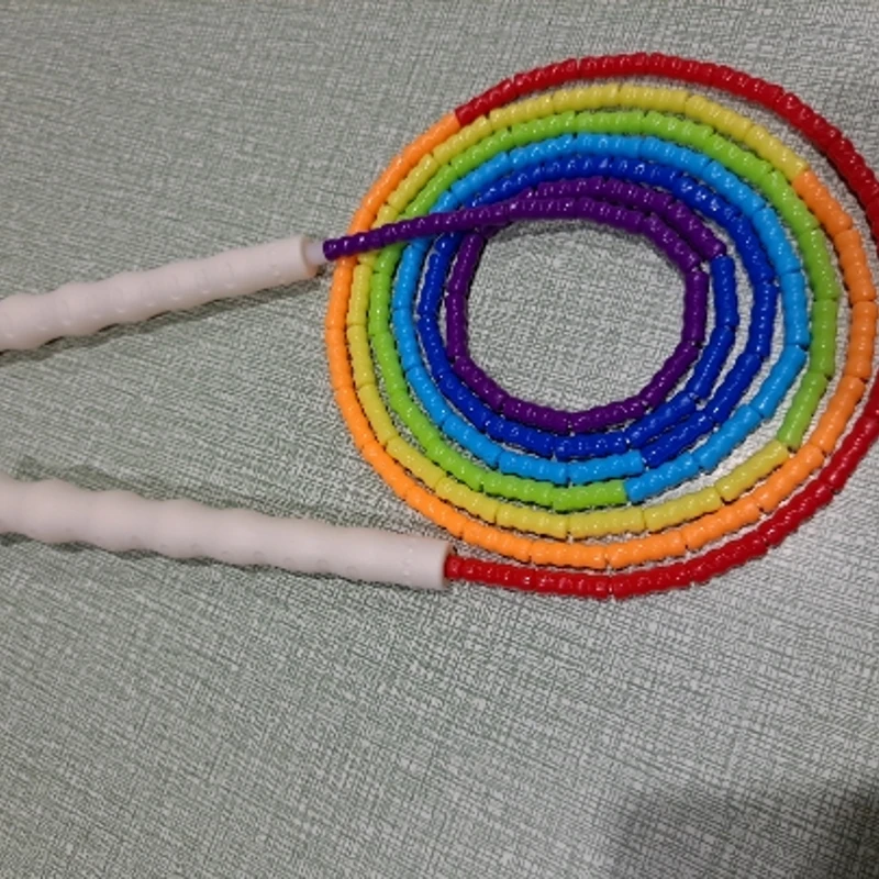 Jump Rope 2.2m 2.4m 2.6m 3m 3.6m PVC Beads Kids Adult Skipping Doubledutch Skip