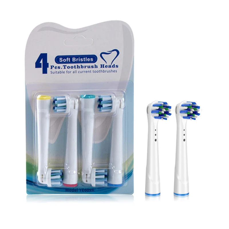 Сменные насадки для зубной щетки Oral B глубокой чистки совместимые с b 4