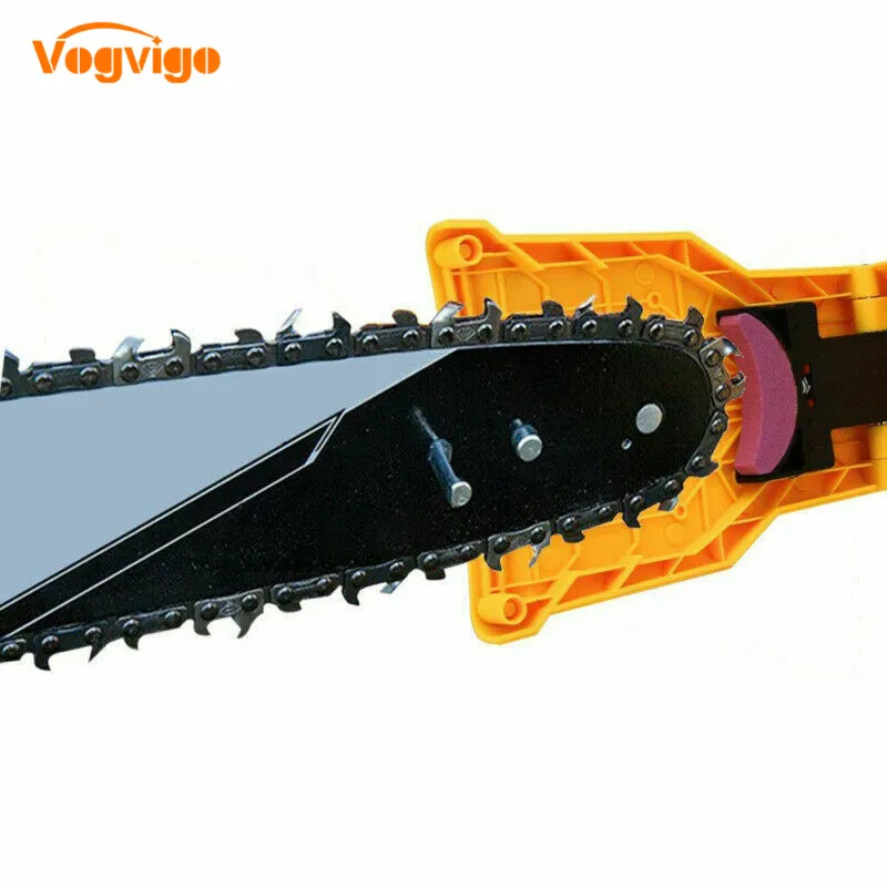 Chainsaw Teeth Sharpener Sharpens Portable Durable Easy File PowerSharp Bar-Mount Fast Grinding Chainsaw Chain Sharpener Tool
