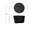 straw lid cover