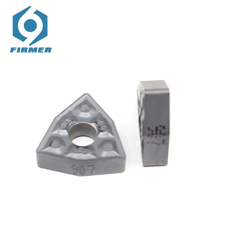 Оригинальные твердосплавные вставки 10 шт. Токарные Вставки WNMG080408-TF IC907 металлический резак токарный станок токарный инструмент резак