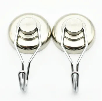 

25kg Pulling Kitchen Magnet Dia. 36mm Garage Tool Hanger Refrigerator Whiteboard Strong Heavy Duty NdFeB Permanent Magnets 2pcs