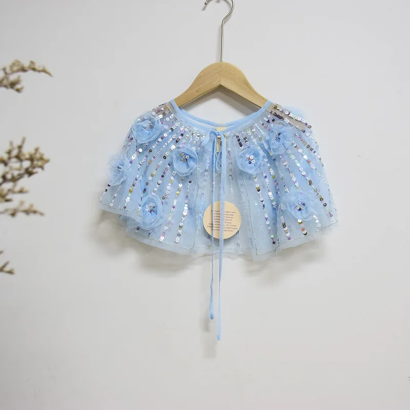 girls jackets baby fur coat HAND made capes girls coat outwears tutu kids coat jacket girl baby jacket cloth autumn girl - Цвет: Зеленый