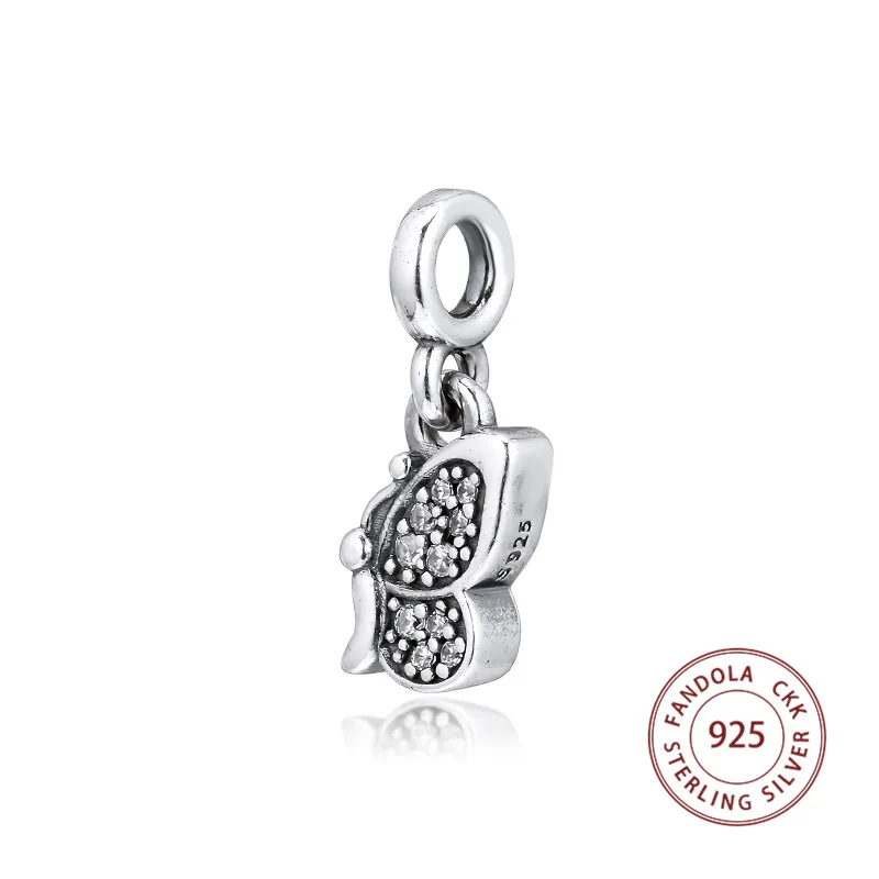 ME серия подходит для браслета Pandora Argent Charm 925 пробы серебро My Butterfly висячие Подвески бусины для изготовления ювелирных изделий perles