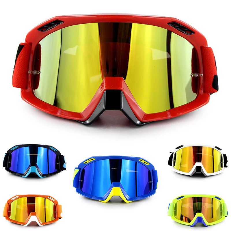 okulary Brand New Motorcycle Helmet Goggle Sweat-absorbent Motocross Glasses Motor Bike Racing Gafas lunettes anteojos