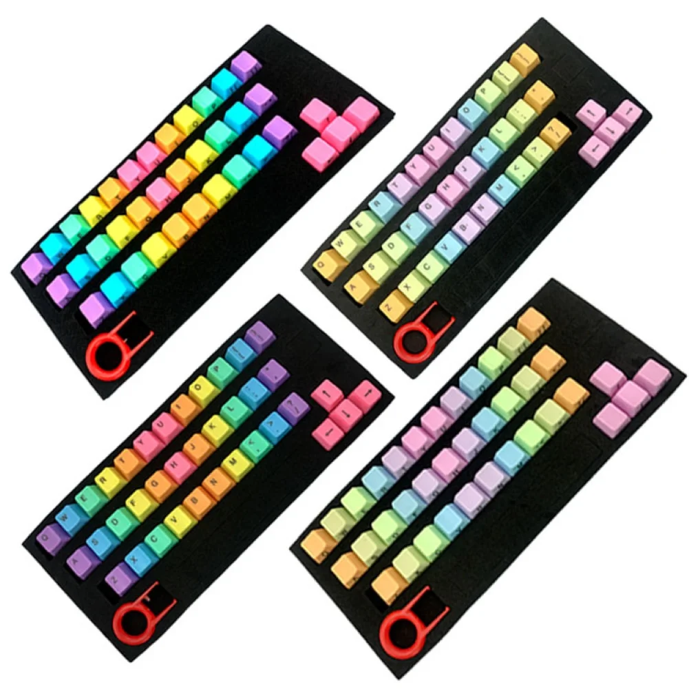 37 Key Mechanical Keyboard Gaming Practical Backlit Keycap Set PBT Replacement Colorful Fashion Translucidus Computer Accessory 37 Key Mechanical Keyboard Gaming Practical Backlit Keycap Set PBT Replacement Colorful Fashion Translucidus Computer Accessory
