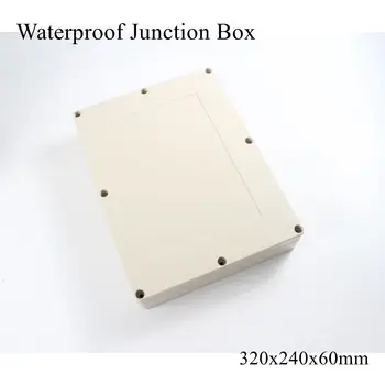

320x240x60mm Waterproof Plastic Enclosure Box Outdoor Cable Connection Junction Electrical Project Case ABS IP65 320*240*60mm