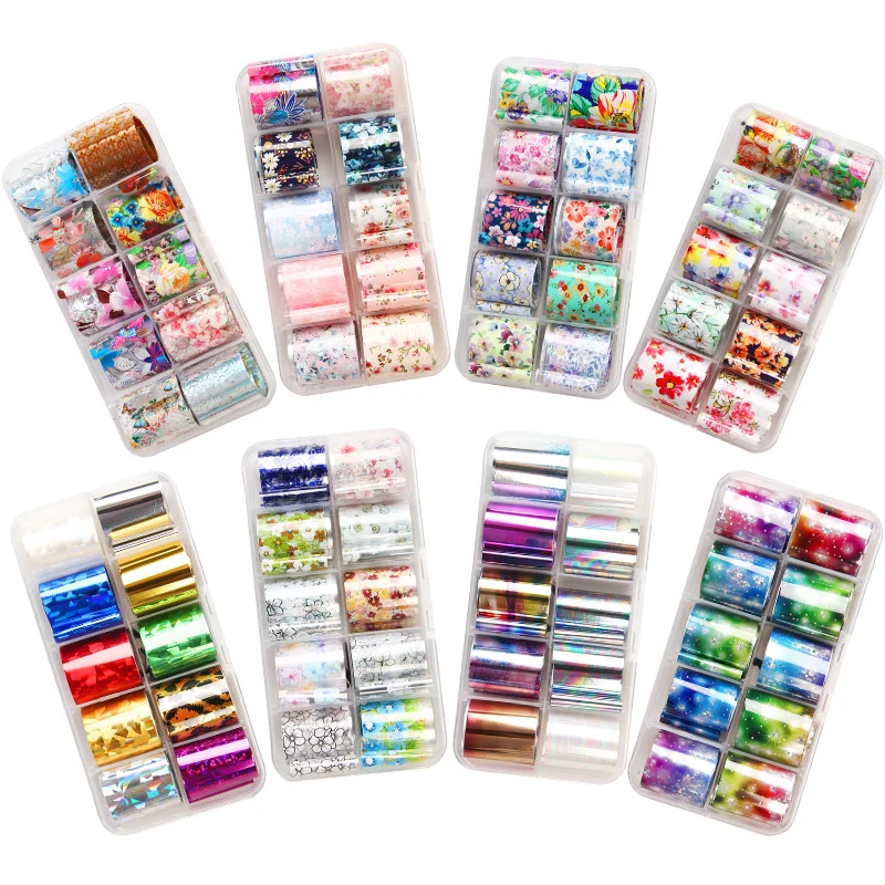 CYSHMILY 2 5*100 см голографическое искусство ногтей переводная Фольга Наклейка