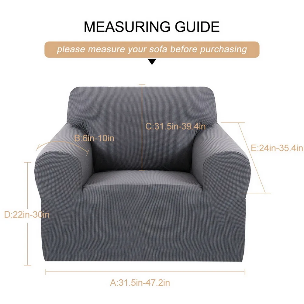 Эластичный чехол для дивана из спандекса 1/2/3/трикотажный эластичный чехол для дивана все включено чехол для дивана для гостиной шезлонг чехол для кресла