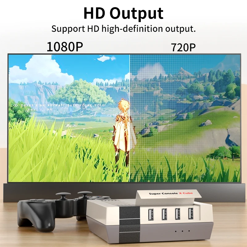 110000 Jogo Em Um Console De Vídeo Retro Console Super X Pro Para  Psp/ps1/snes/n64/dc 4k Hd Caixa De Tv Dois Jogadores Console De Jogos -  Consoles De Vídeo Game - AliExpress