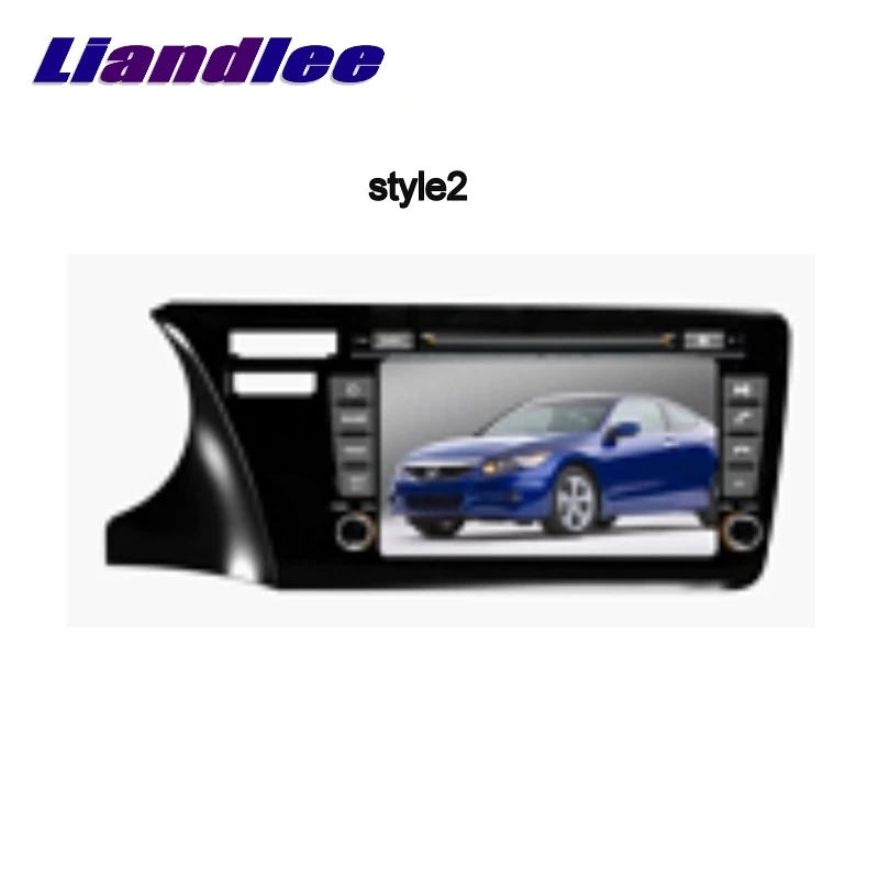 Liandlee для Honda City 2014 ~ 2017 LiisLee автомобильный мультимедиа, ТВ DVD gps аудио Hi-Fi радио оригинальный стиль Навигация