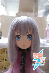 (RAIGEKI MAKS 90) Смола 2/3 голова Трансвестит BJD кукла кигуруми аниме Izumi Sagiri Косплей Маска