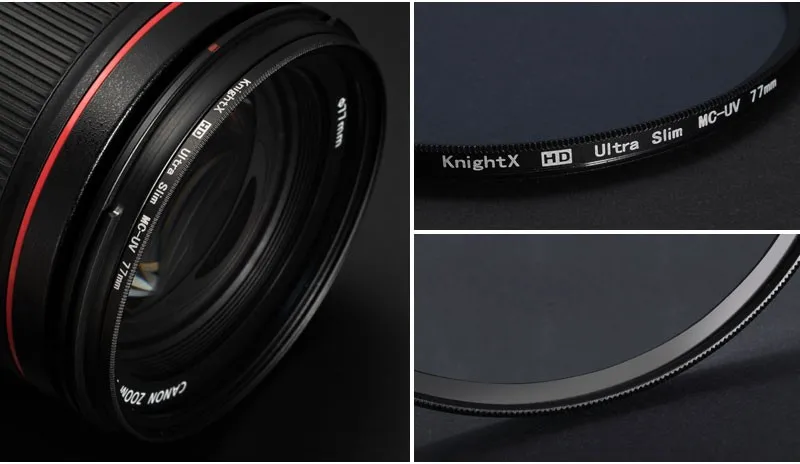 KnightX закрыть 10+ 52 55 58 67 77 мм UV CPL фильтр для sony Pentax Nikon Canon D5200 100D EOS 400D D5300 D3300 D5500 550D 500D