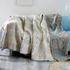 Bohemian Sofa Towel, 4 Layers, Gauze Cotton, Sofa Cover Blanket, Cushion Towel Quilt, Four Seasons 3