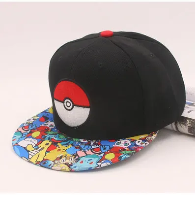 

Anime Pokemon Go hat Ash Ketchum pokemon hat Pikachu Poke Ball cosplay Unisex Adjustable Baseball Cap Hip Hop Cap Accessories