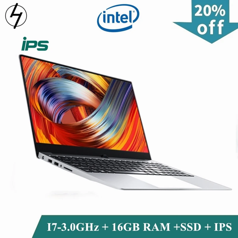 astounding  LHMZNIY Gaming SSD laptop 15.6inch Metal Body Intel i7 4500U 16GB RAM Windows 10 Notebook Student O