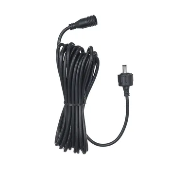 

LED Solar Street Security Light Power Connection Extension Cable Waterproof 16Ft Outdoor Lighting Accessories 2.28