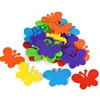 50Pcs/30Pcs Foam Flowers Butterflies Stars Scrapbooking  DIY Sticker Assorted Colors Kids Room Party Decor kindergarten craft - 4