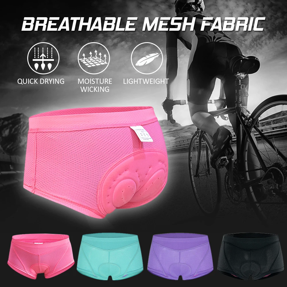 Cycling Underwear 3D Gel Padded Breathable Mesh MTB Bike Riding Biking  Underwear Bicycle Shorts Riding Cycling Shorts - AliExpress