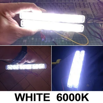 

Anti-collision Fog light Replacement DRL Super Bright 8W 6000K Auto Universal
