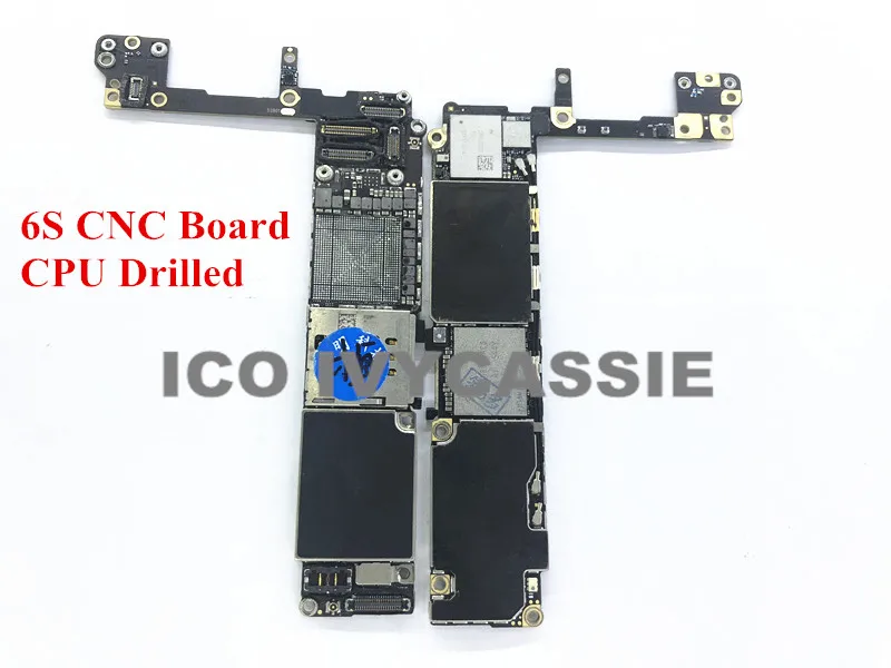 

For iPhone 6S CNC Board Drilled With CPU 16GB 64GB 128GB iCloud Locked Motherboard Remove CPU Swap Mainboard Logic Board