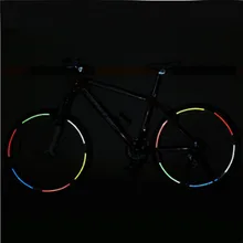 Светоотражающие наклейки для велосипедов колеса наклейки ночь BEEKING велосипед безопасные Предупреждение ющие наклейки